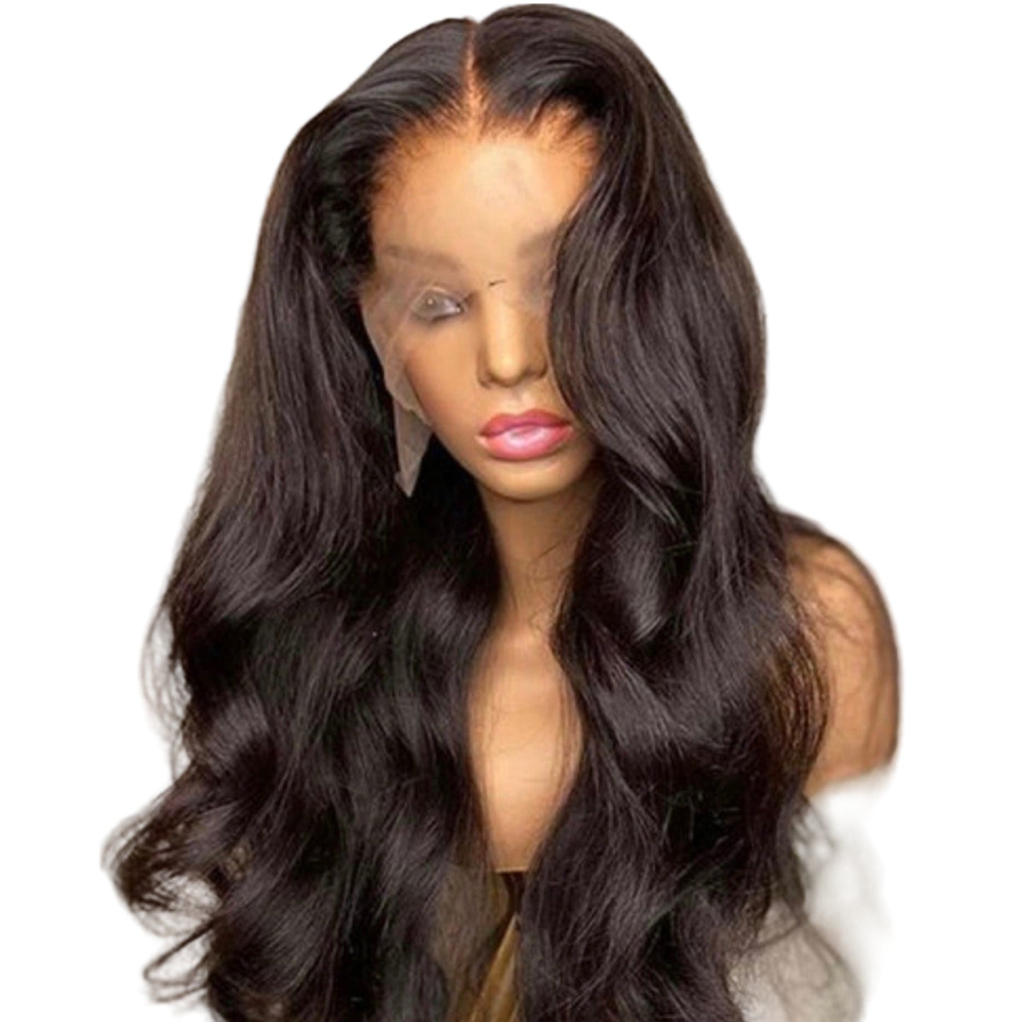 INDIAN WAVY MIDDLE/SIDE PART 13x4 HD FRONTAL WIG 180% DENSITY