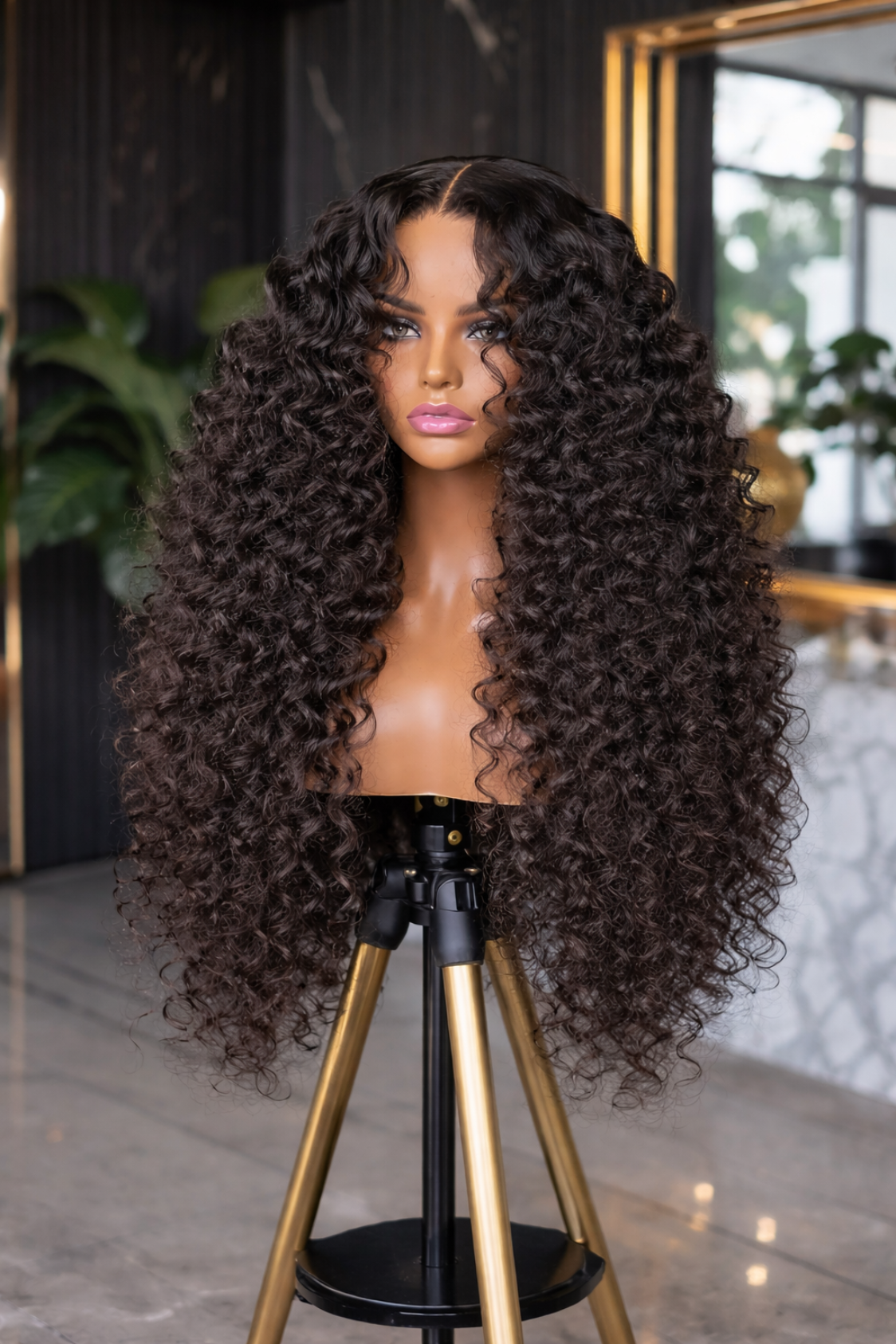 24 INCH 200% DENSITY VIRGIN BURMESE  5X5 CLOSURE