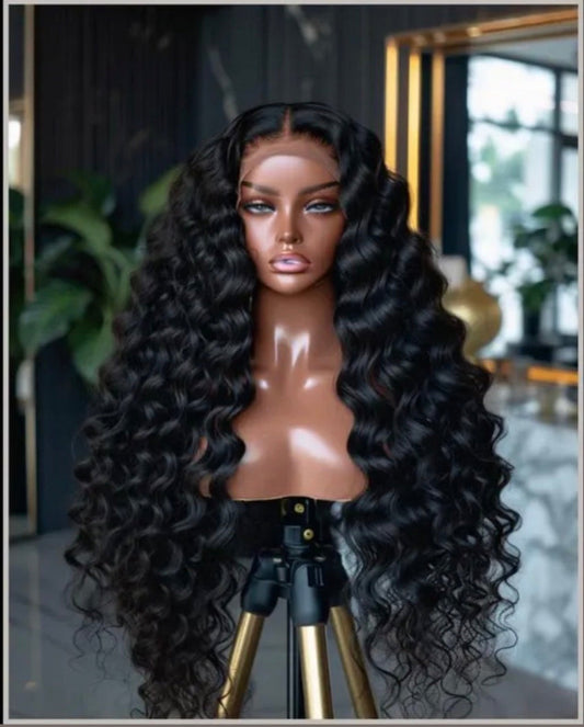 28 INCH 200% DENSITY RAW INDIAN 13X6 FRONTAL